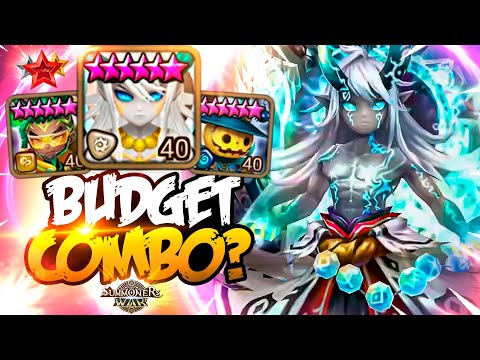 He Destroys Enemies with 50000+ DMG ELSHARION - Summoners War
