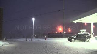 preview picture of video 'Significant Lake Effect Snow Watertown and Adams, NY January 10 2015'