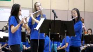 2009 Christmas Concert - Tchaikovsky - The Nutcracker Suite - Dance of the Reed Flutes.avi