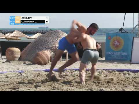 Round 2 Men's BW - 70 kg: Y. COSKUN (TUR) v. G. CONSTANTIN (ROU)