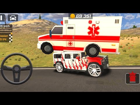 Police Car Driving Simulator 3D – Police Car Mercedes S63 Pursuit Chase – Android Gameplay #28