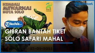 Tiket Solo Safari Disebut 'Ngepruk', Gibran Beri Perbandingan Harganya dengan Kebun Binatang Lain