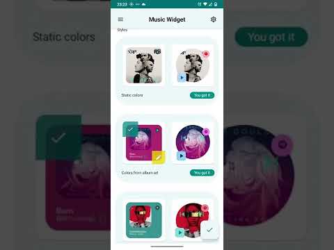 Music Widget Android