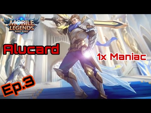 Ep.3 Alucard solo rank 1 maniac nothing can’t stop me
