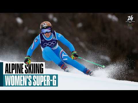 Re-𝙇𝙄𝙑𝙀 Winter Olympics! Women's Super-G - Alpine Skiing | #MilanoCortina2026