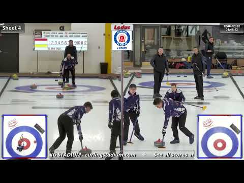 SEMIFINALS: Daylan Vavrek vs. Ryan Parent - Curling Stadium Alberta Curling Series 5