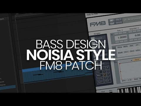 Bass Design: NOISIA style reese / Part 1 / using only FM8