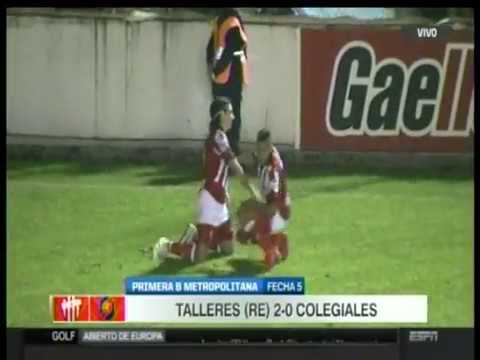 TALLERES (RE) 2 vs colegiales 0 - 1era B 2016/17