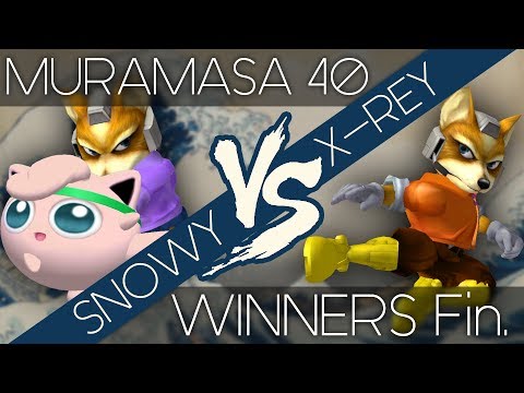 Muramasa 40 - LFG | Snowy (Fox, Jigglypuff) vs X-Rey (Fox) - WF