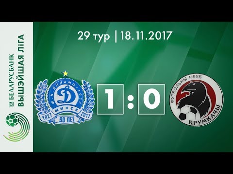 Беларусбанк - Высшая лига. Динамо-Минск – Крумкачы