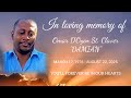 Funeral Service For The Late Omar D Oyen St Claver Watson Damian