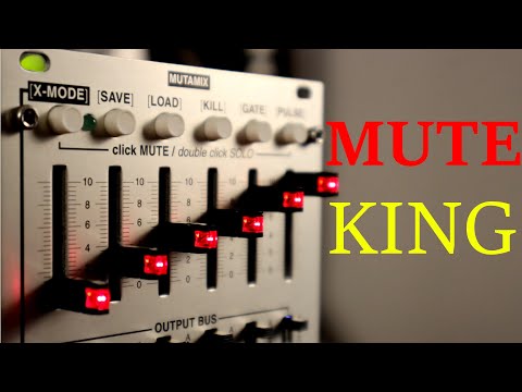 Intellijel Mutamix proves:  Muting is FUN!