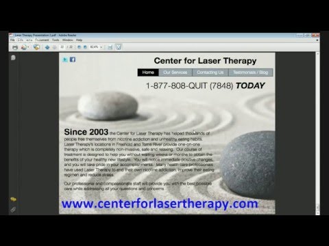 "Laser Smoking Cessation" with Joel Auerbach - YouTube