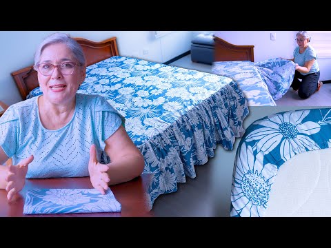 Cómo Hacer una Sábana Ajustable con Volantes | Tutorial Fácil para Emprender y Decorar tu Cama