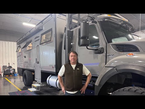 AVAILABLE 2022 Global Expedition Vehicle Patagonia 4x4 International HV 507 Bunkbeds 370HP Cummins
