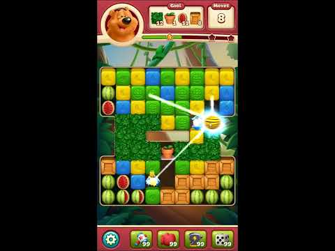 Toon Blast Level 6247 - NO BOOSTERS 🐻🐺🐱 | SKILLGAMING ✔️