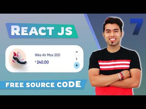  Shopping Cart Item Quantity DECREMENT In React JS in Hindi | Part 7