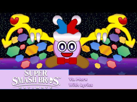 Vs. Marx With Lyrics! - Super Smash Bros. Ultimate
