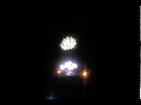 Zilele Comunei Vladimirescu 2014 - final - artificii