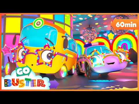 Buster's Disco Detective Mystery! 🎶💃 | Go Buster - Bus Cartoons & Kids Stories