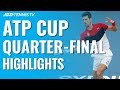 Djokovic & Serbia, Nadal & Spain Reach Semi-Finals! | ATP Cup 2020 Quarter-Final Highlights