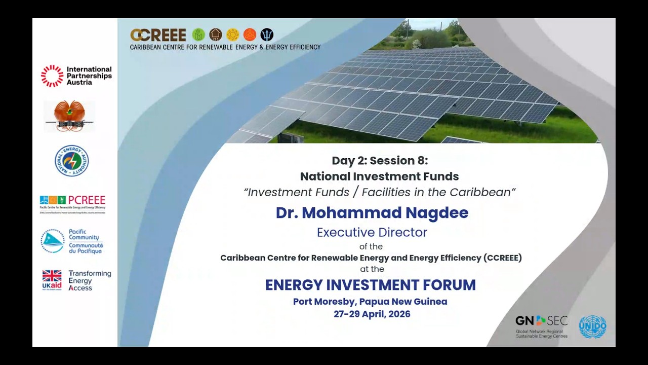 Dr. Nagdee, Executive Director, ENERGY INVESTMENT FORUM Port Moresby Papua New Guinea