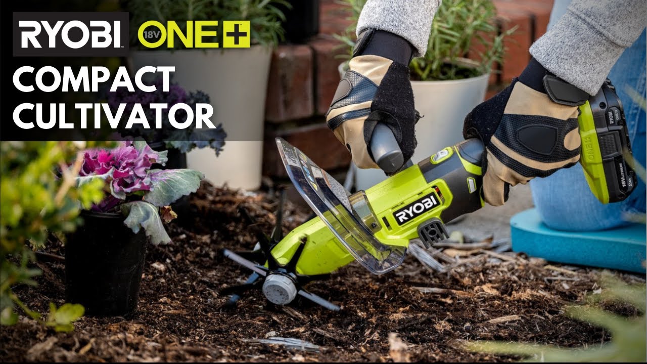 RYOBI 18V ONE+ Handheld Cultivator