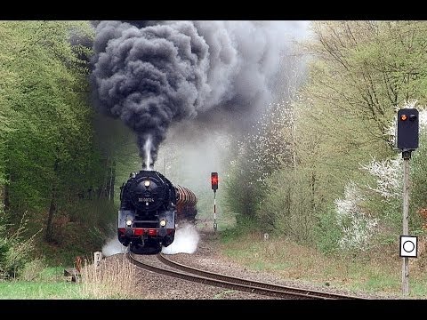 Dampf- Alltag im Werratal Plandampf 50 0072 im April 2014