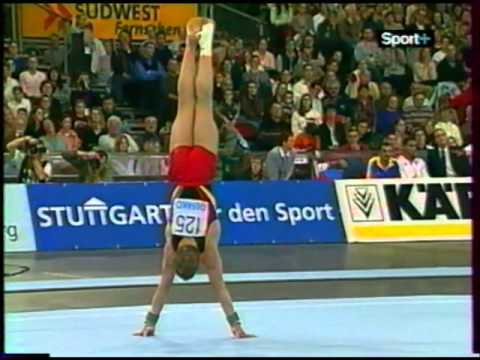 Fabian HAMBUECHEN (GER) floor - 2004 DTB Cup winners' final