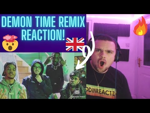 Sai So x M24 x Potter Payper x Skore Beezy x HP Boyz - Demon Time Remix 😈 [REACTION]
