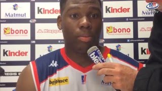 Pro A - Rouen Mtropole Basket - Sharks Antibes - Guerschon Yabusele - Rmy Valin