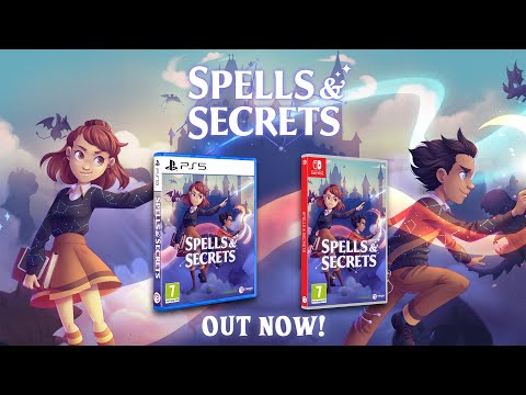 Spells & Secrets | Retail Launch Trailer - Available on PS5 & Nintendo Switch thumbnail