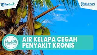 Minum Air Kelapa Bisa Mencegah Rasa Lapar hingga Penyakit Kronis: Asam Lambung dan Gangguan Jantung