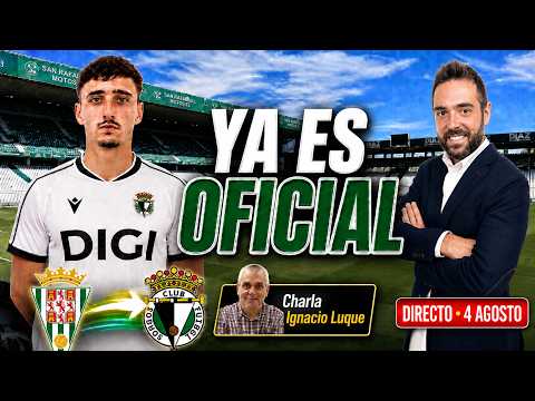 🤍💚 ZB 🚢 |  YA ES OFICIAL: VILARRASA, AL BURGOS + ACTUALIDAD MERCADO CCF + CHARLA IGNACIO LUQUE