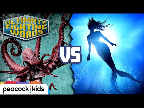 Thumbnail of the video: Mermaids Vs. Krakens: Who is More Powerful?
