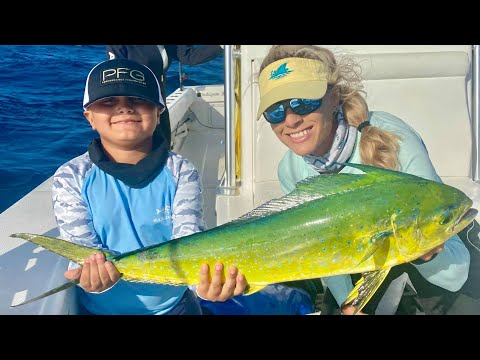 Using a KITE to Catch the FASTEST FISH IN THE SEA, 3 at a time!