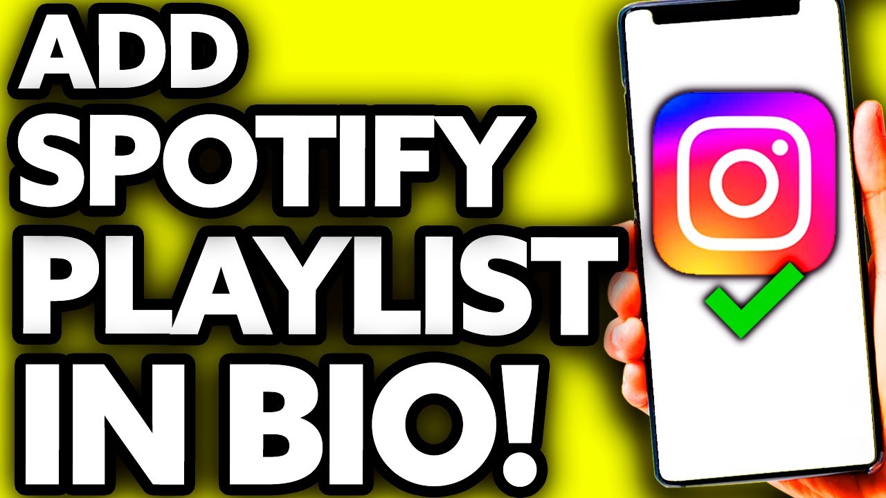 How To Put Spotify Playlist Link in Instagram Bio [EASY!]