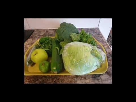 Xujo  : qudaar cagaaran laacunayo challenge: eating only green fruit and veg