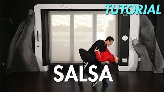 How to Salsa: Basic Dip  (Ballroom Dance Moves Tutorial) | MihranTV