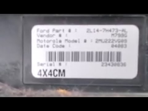 2004 Ford Expedition Transfer Case Control Module location and removal 4x4CM