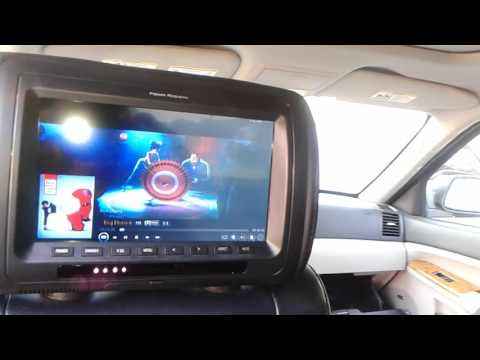 09 Grand Cherokee Power Acoustik headrests and raspberry PI(SUBSCRIBE)
