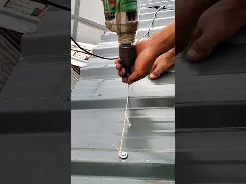 screwing on sheets | self drilling screws work |