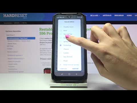 Cómo cambiar tono de llamada en DOOGEE S96 Pro - configurar sonido de llamada, melodía