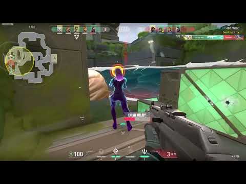 21/7 Jett on Fracture in Gold 1 | Valorant