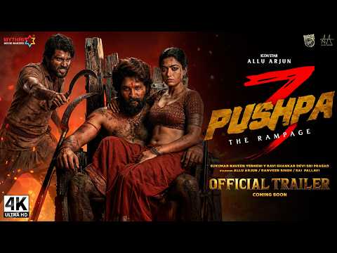 Pushpa 3: The Rampage - Official Trailer | Allu Arjun | Vijay Deverakonda | Rashmika Mandanna | 2026