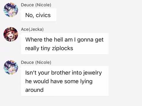 Deuce forced Ace into making what!? ||Ships in dead|| Twst x Class of 09||