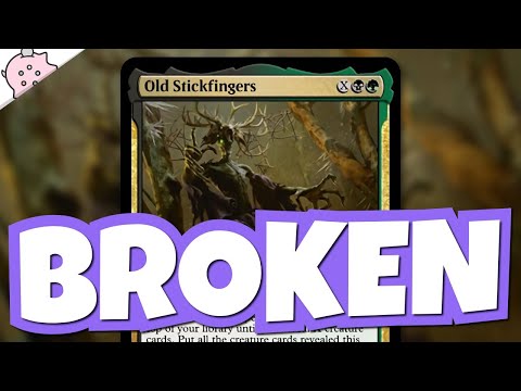 Broken New Commander! | Old Stickfingers | Innistrad Midnight Hunt | MTG
