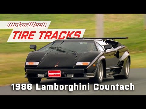 1986 Lamborghini Countach 5000 QV | MotorWeek Tire Tracks