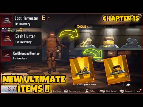 Metro Royale New Ultimate Items Are Here ?🔥🔥 / PUBG METRO ROYALE CHAPTER 15