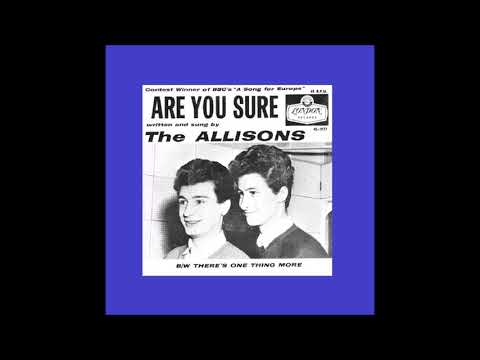 1961 The Allisons - Are You Sure?